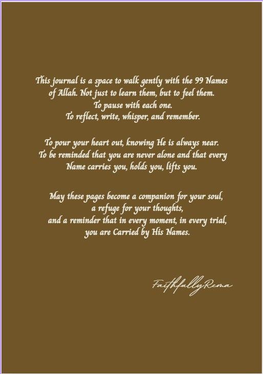 Carried by His Names