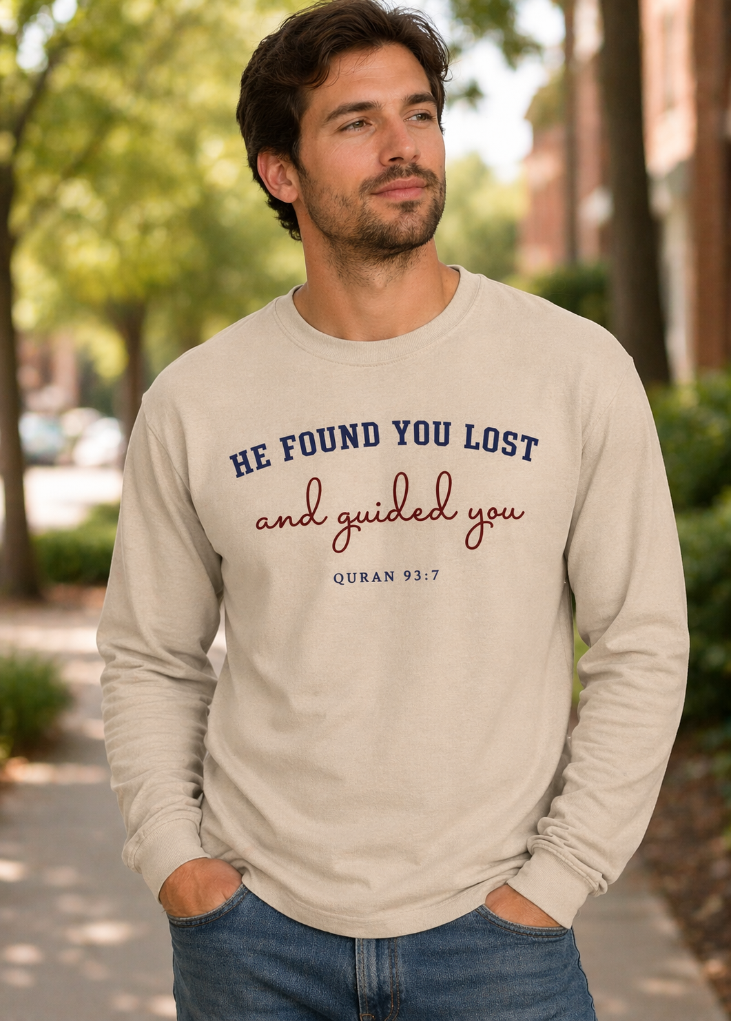 He Found You Lost Long Sleeve Shirt