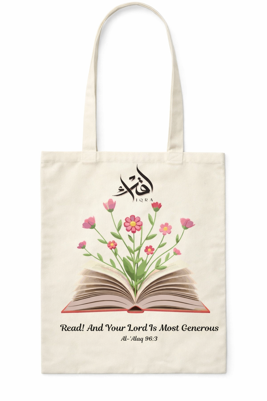 “IQRA” Canvas Tote