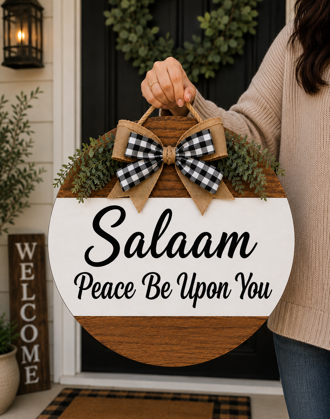 Salaam Door Hanger - Fall Door Hanger