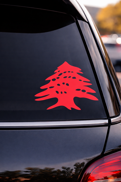 Lebanese Cedar Tree Sticker