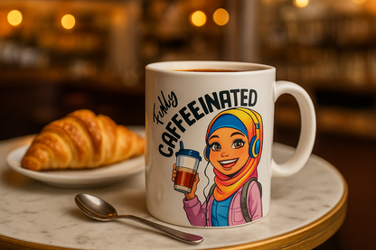 Before Coffee / Fully Caffeinated Mug