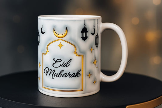 3D Eid Mubarak Mug
