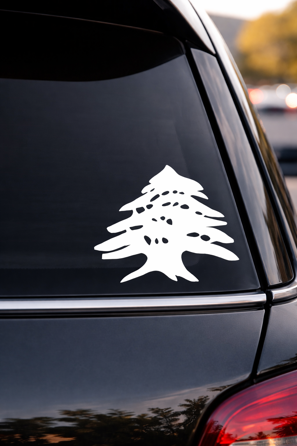 Lebanese Cedar Tree Sticker