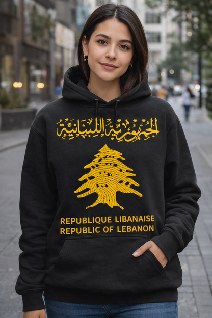 Republic of Lebanon Passport Hoodie