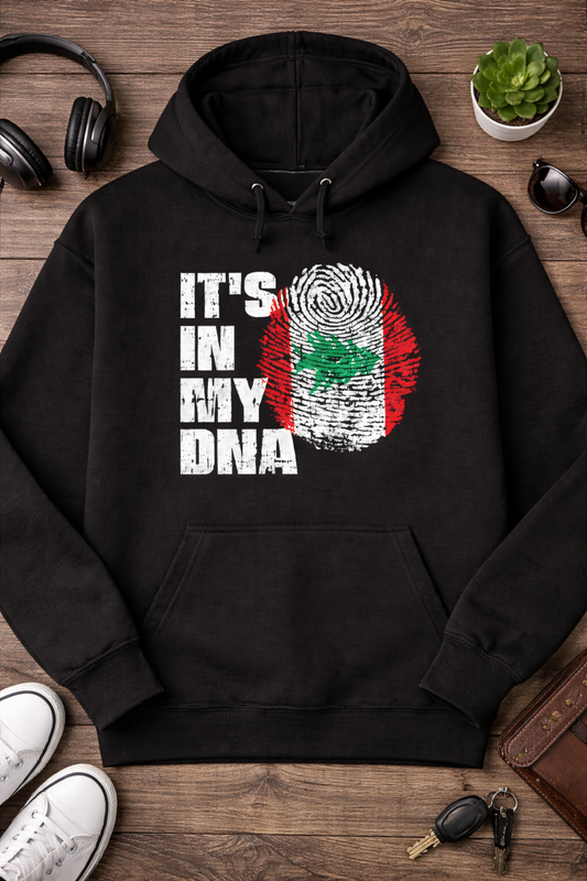 It’s In My DNA Lebanese Hoodie and shirts Adults and Kids