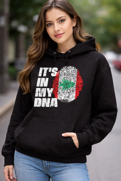 It’s In My DNA Lebanese Hoodie and shirts Adults and Kids