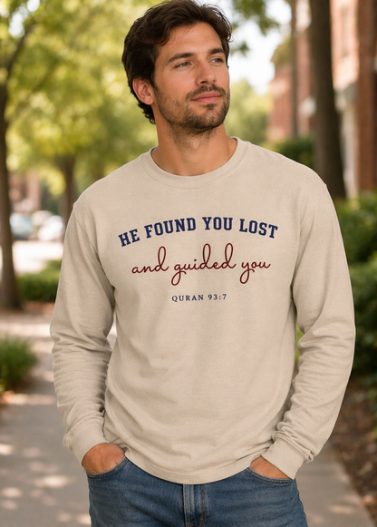 He Found You Lost Long Sleeve Shirt