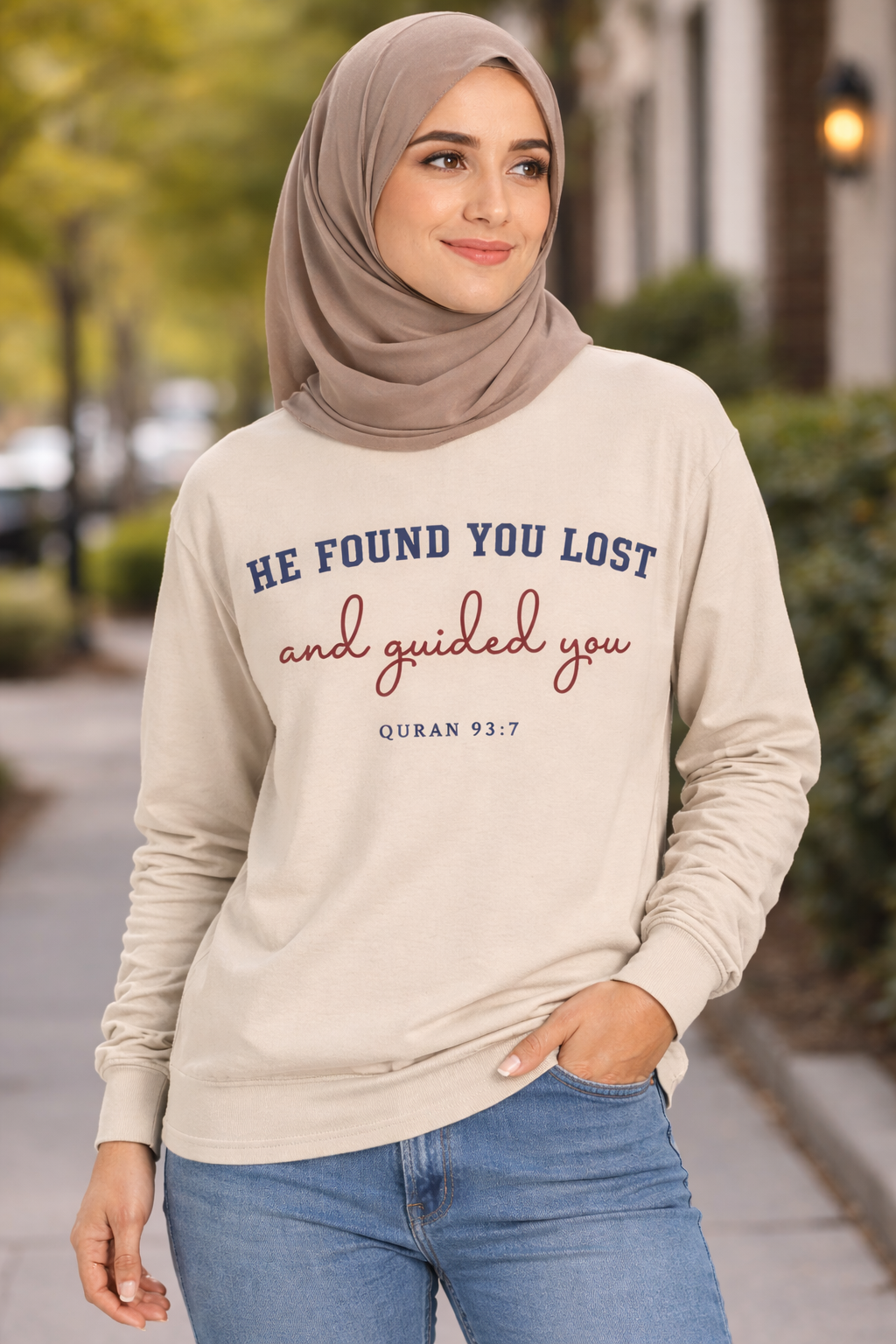 He Found You Lost Long Sleeve Shirt