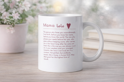 Mama Mug - A Tribute to a Mother’s Love