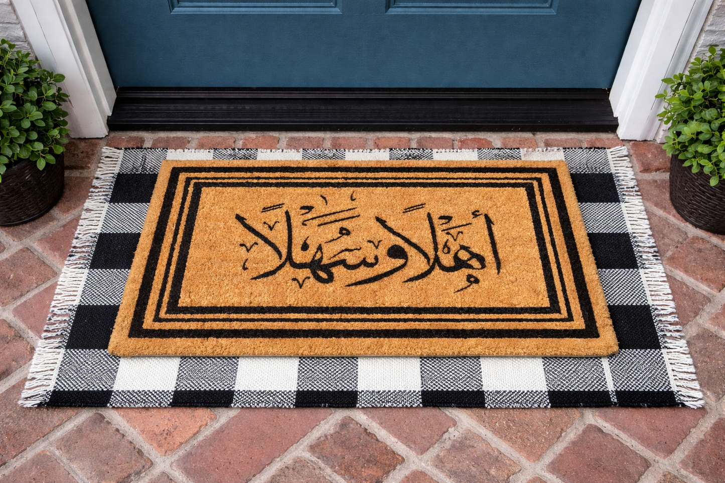 Arabic Welcome Doormat – “Ahlan wa Sahlan” Door Mat