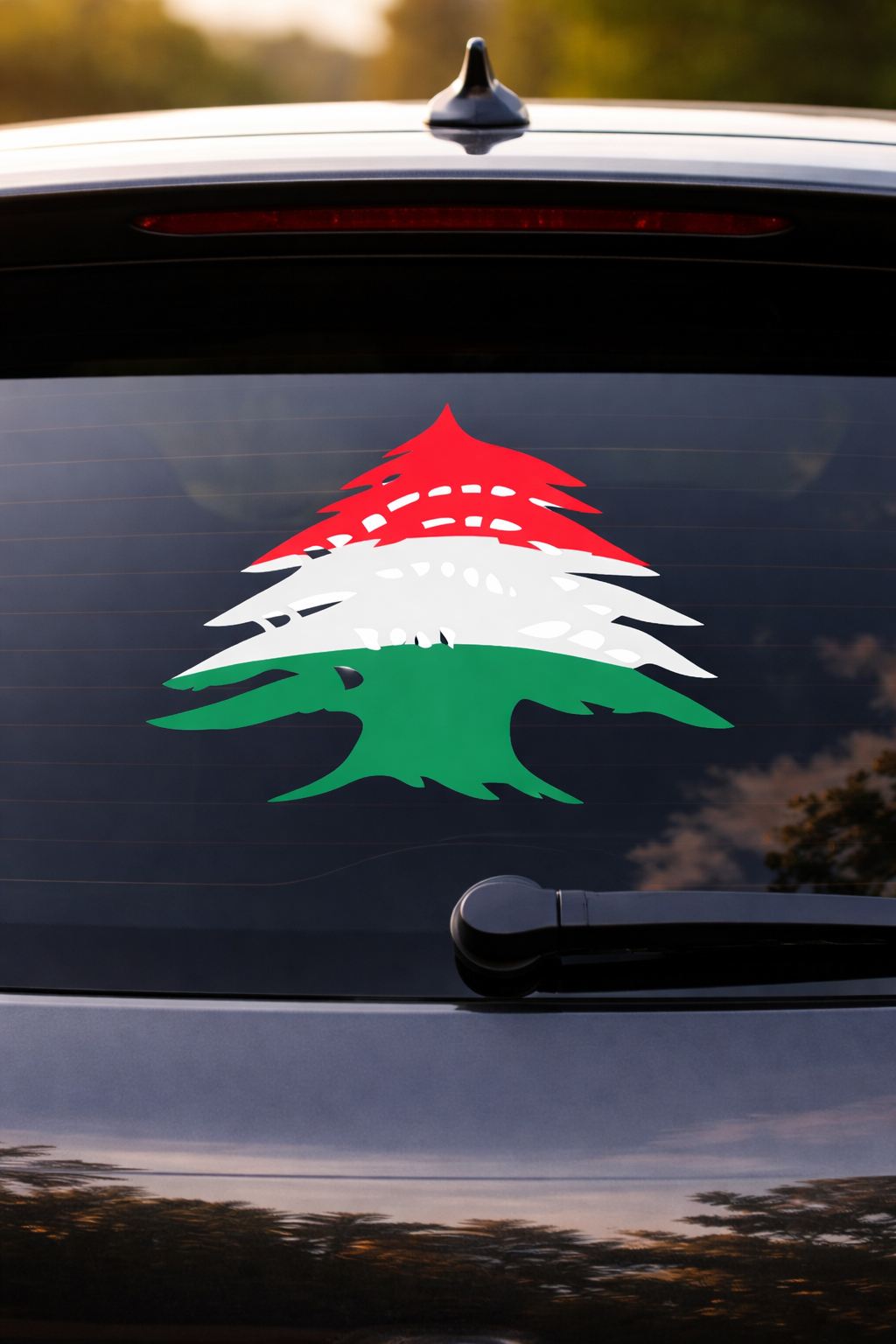 Lebanese Cedar Tree Sticker