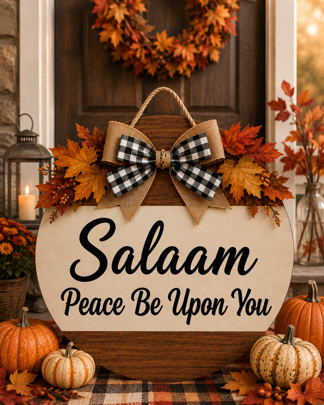 Salaam Door Hanger - Fall Door Hanger