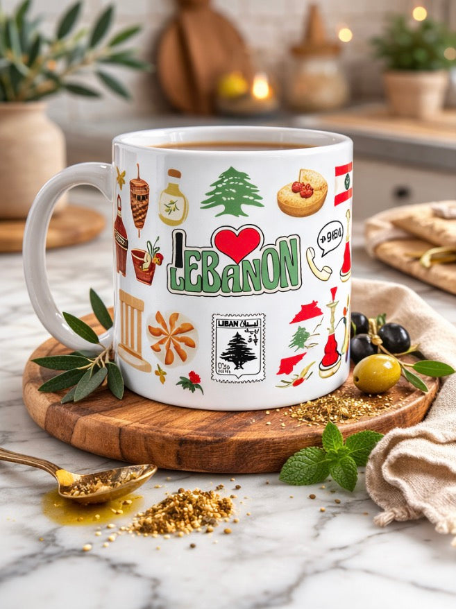 Lebanon Mug  I Love Lebanon Coffee Mug