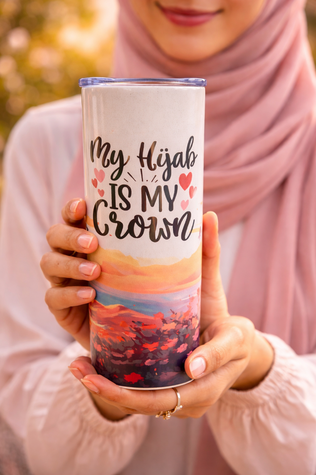 My Hijab Is My Crown – 20 oz Stainless Steel Tumbler