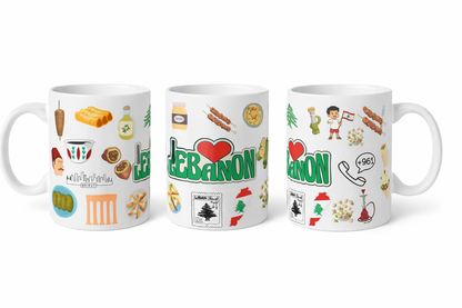 Lebanon Mug  I Love Lebanon Coffee Mug