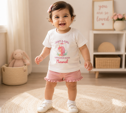 Personalized Girl Toddler Shirt