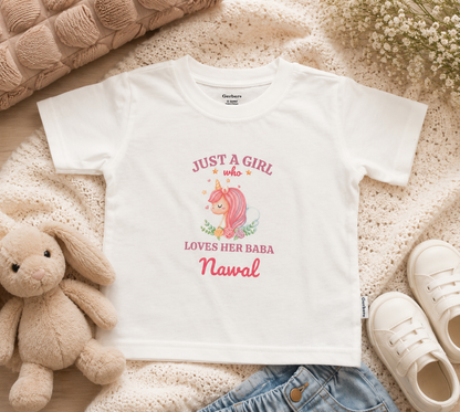 Personalized Girl Toddler Shirt