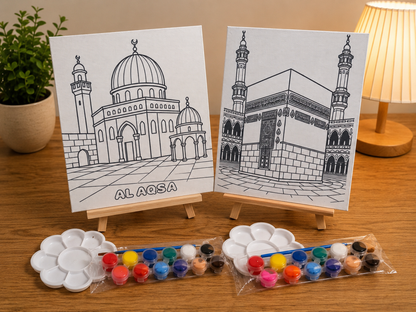 Islamic Paint Kit for Kids & Adults  Islamic Art Activity