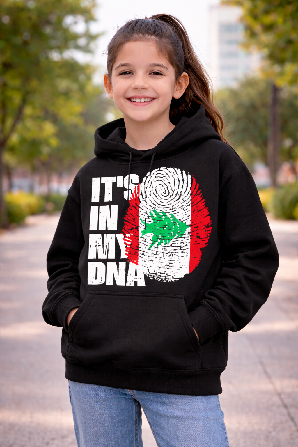 It’s In My DNA Lebanese Hoodie and shirts Adults and Kids