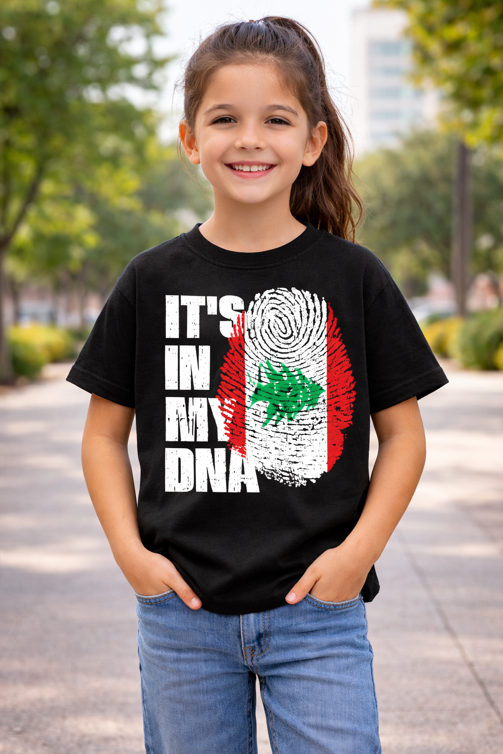 Short Sleeve It's in My DNA Tshirt Kids
