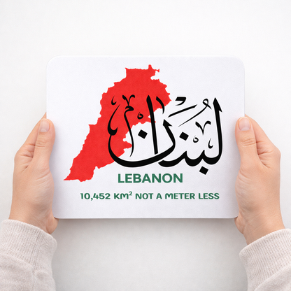 Lebanon Mouse Pad Lebanese Pride Desk Mat