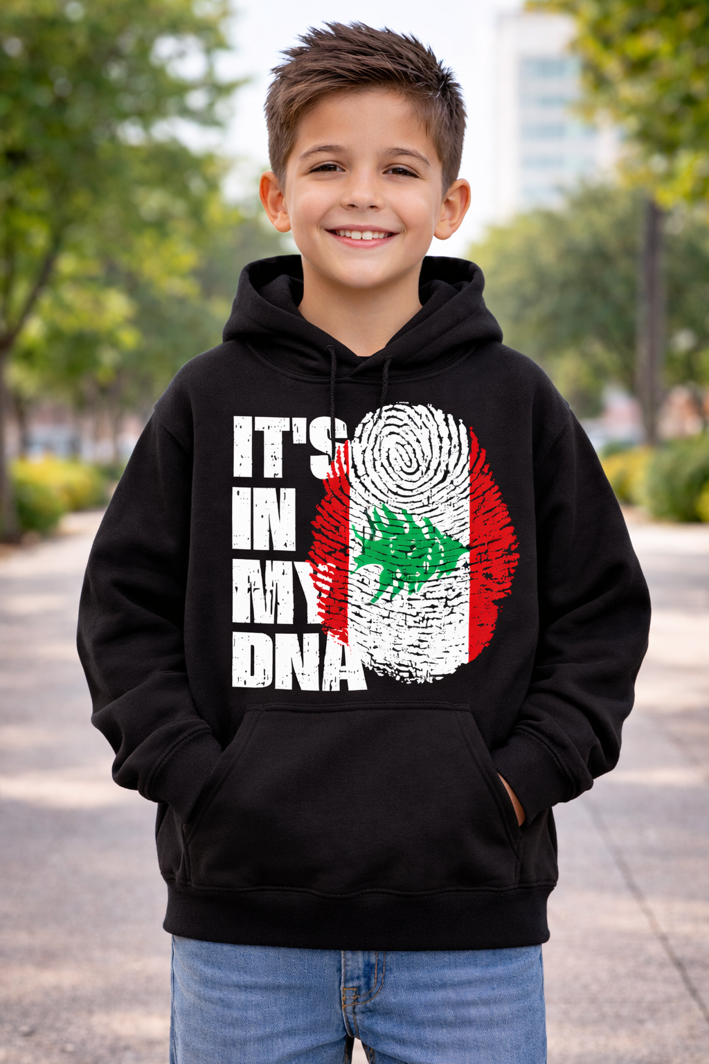It’s In My DNA Lebanese Hoodie and shirts Adults and Kids