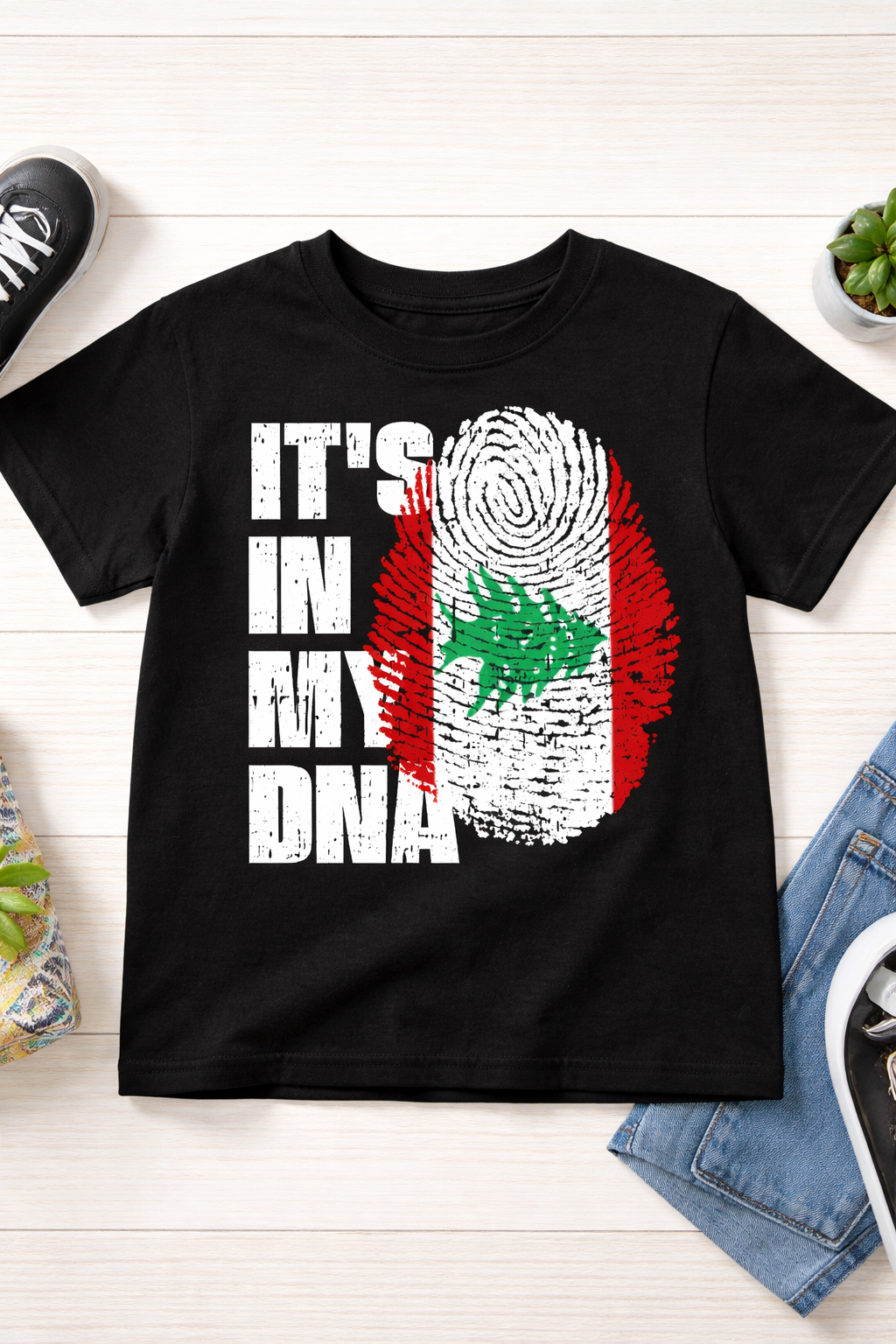 Short Sleeve It's in My DNA Tshirt Kids