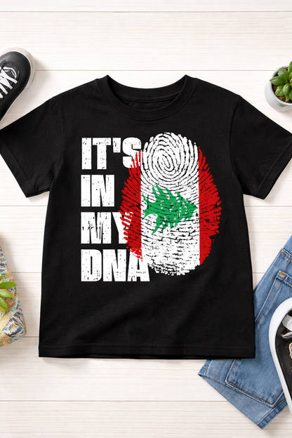 Short Sleeve It's in My DNA Tshirt Kids