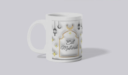 3D Eid Mubarak Mug