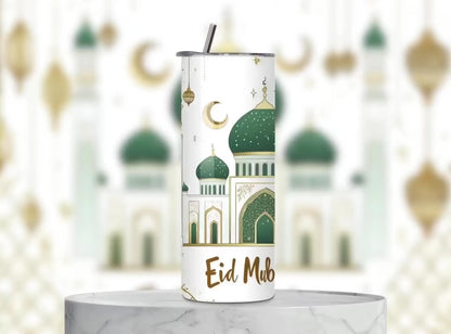 Eid Mubarak 20 oz Stainless Steel Tumbler